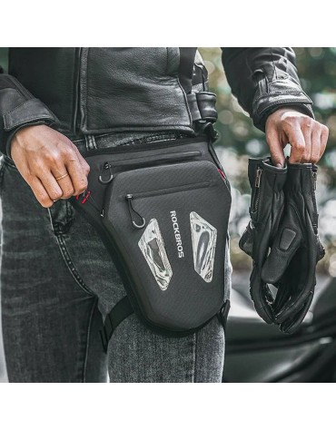 Canguro Piernero Táctico Rockbros Para Moto | haplaz.com Canguro Piernero Táctico Rockbros Para Moto | haplaz.com
