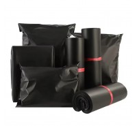 Bolsas de Seguridad Para Mensajería Negras x 100 Und - Sin Portaguía