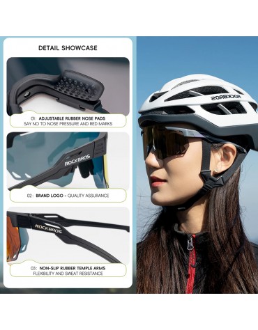 Gafas de Sol Polarizadas Rockbros Filtro Uv400 Deportivas Gafas de Sol Polarizadas Rockbros Filtro Uv400 Deportivas