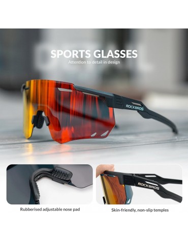 Gafas de Sol Polarizadas Rockbros Filtro Uv400 Deportivas Gafas de Sol Polarizadas Rockbros Filtro Uv400 Deportivas