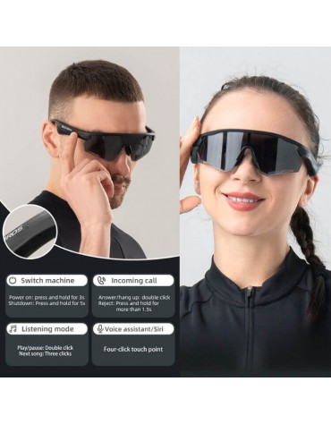 Gafas Polarizadas Rockbros Con Auriculares Bluetooth Gafas Polarizadas Rockbros Con Auriculares Bluetooth