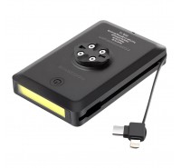 Luz Frontal + Powerbank Rockbros 10000mah Soporte Bicicleta
