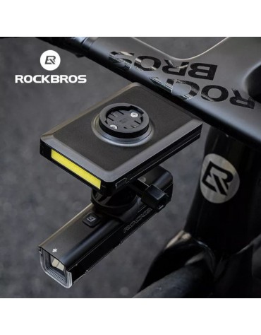 Luz Frontal + Powerbank Rockbros 10000mah Soporte Bicicleta Luz Frontal + Powerbank Rockbros 10000mah Soporte Bicicleta
