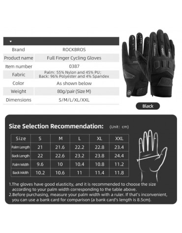 Guantes Ciclismo Mtb Moto Térmicos Touch Rockbros | haplaz.com Guantes Ciclismo Mtb Moto Térmicos Touch Rockbros | haplaz.com