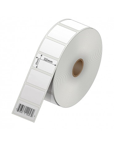 Rollo Etiquetas Térmicas Adhesivas 32X25mm Térmica Directa Rollo Etiquetas Térmicas Adhesivas 32X25mm Térmica Directa