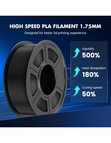 Filamento 3d Sunlu Pla High Speed Alta Velocidad 1.75mm 1kg Filamento 3d Sunlu Pla High Speed Alta Velocidad 1.75mm 1kg